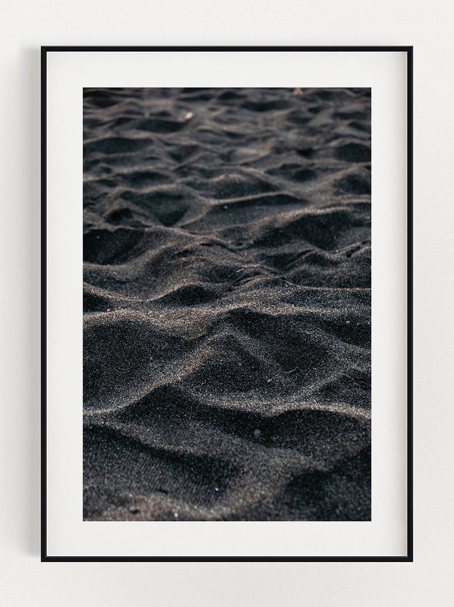 Black Sand Poster