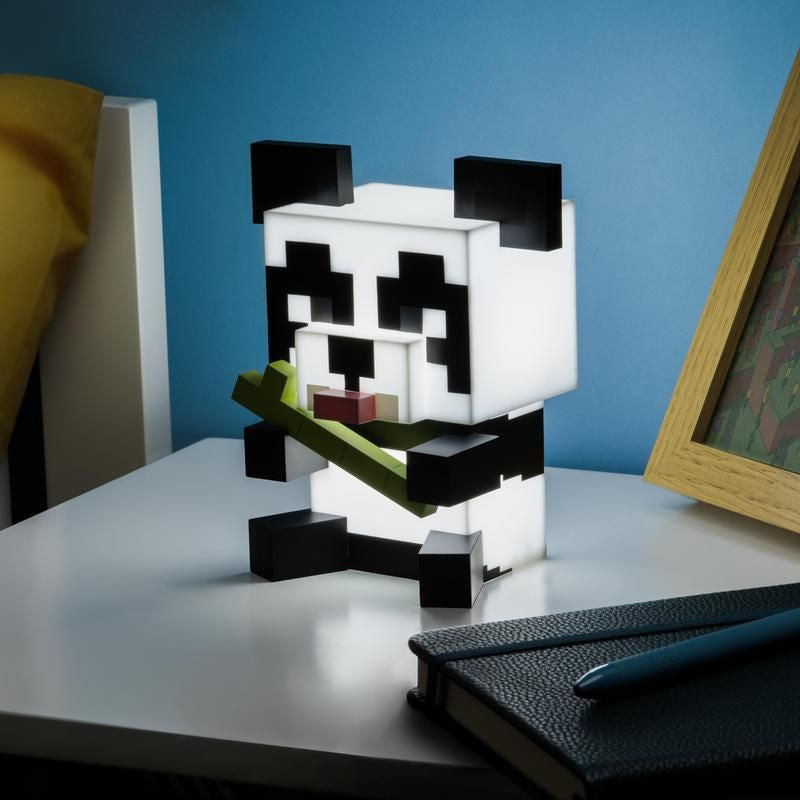 Minecraft panda light lamp