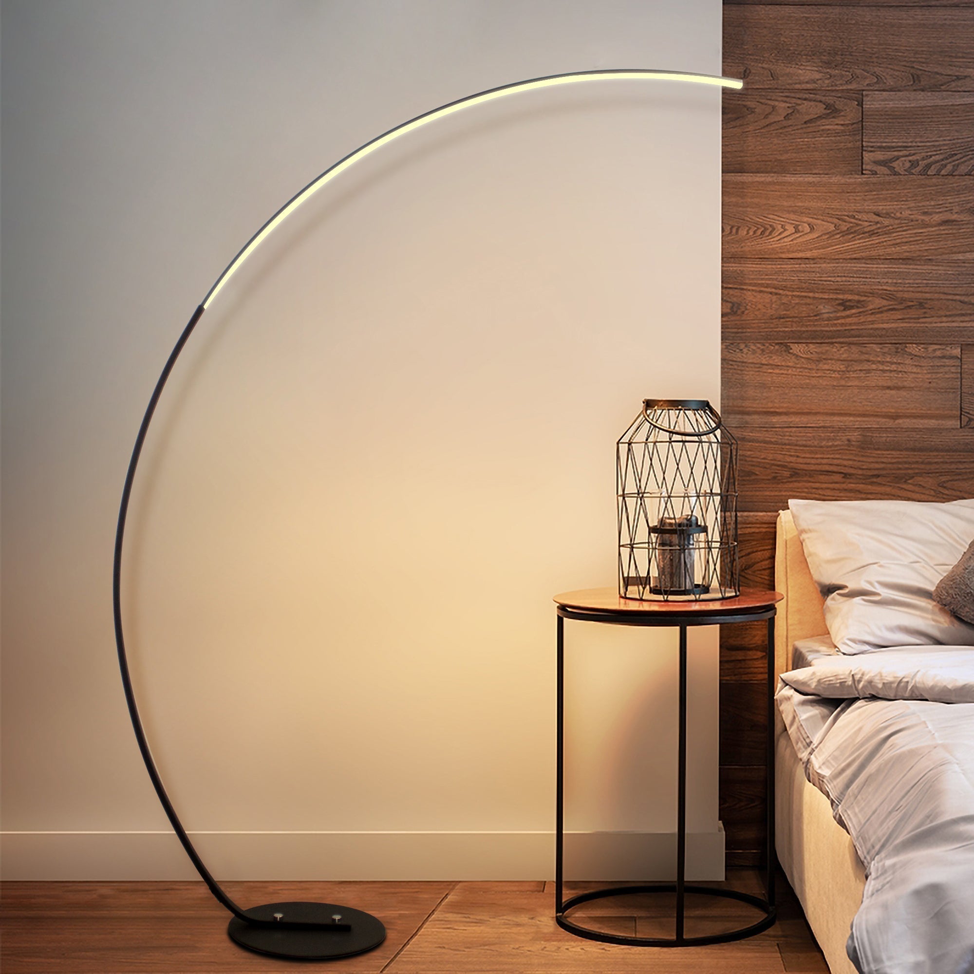 RGBW Curved Floor Lamp