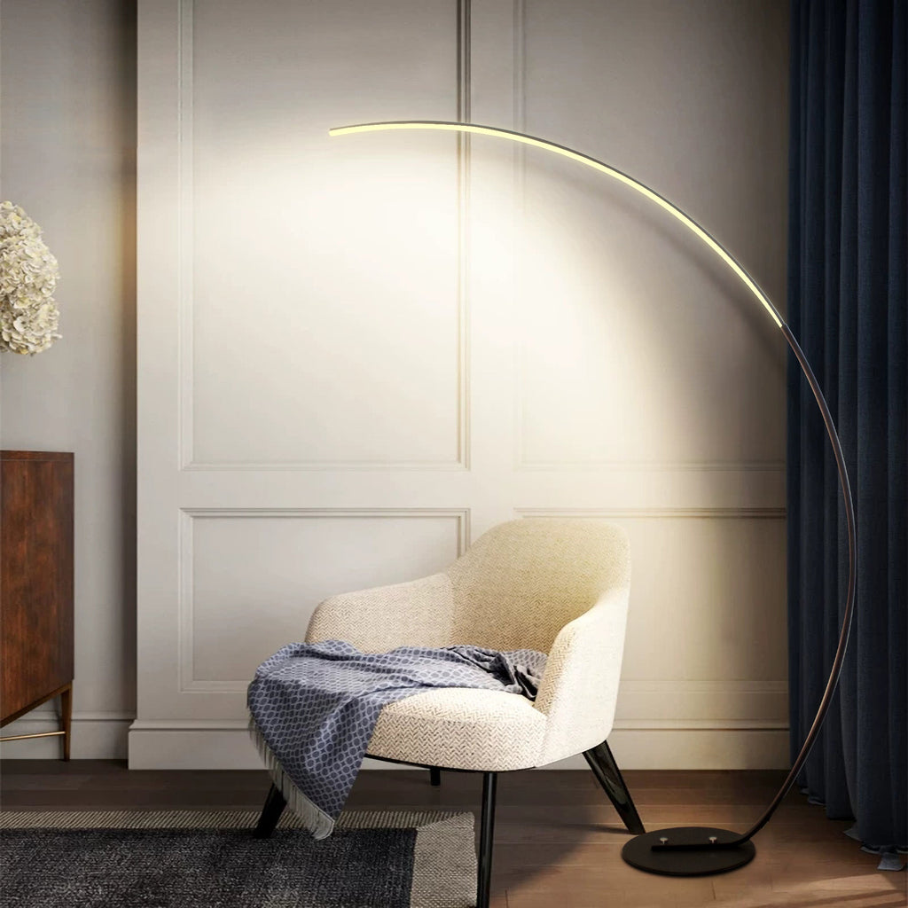 RGBW Curved Floor Lamp