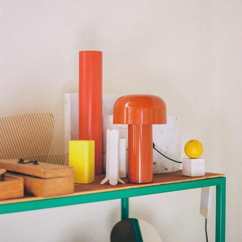 Mushroom Beside Lamp - Bellhop Portable LED Table Lamp