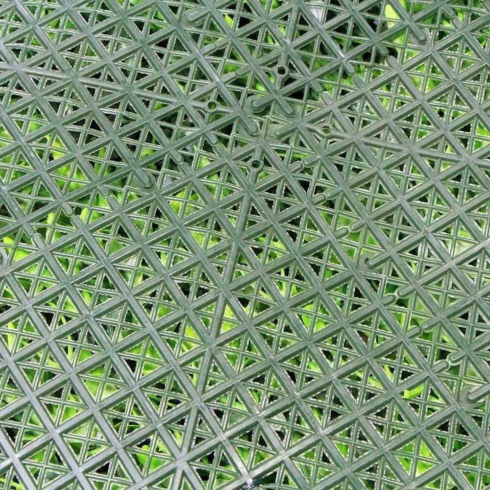 Sample - White Lily Artificial Vertical Garden Panel (25cm x 25cm)